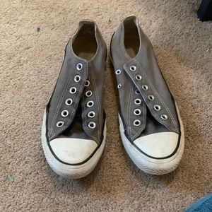 Women’s size 9 grey converses